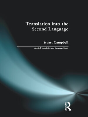 cover image of Translation into the Second Language